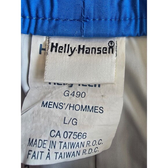 Helly Hanson Helly Tech blue lined sailing pants mens size large - Picture 6 of 9